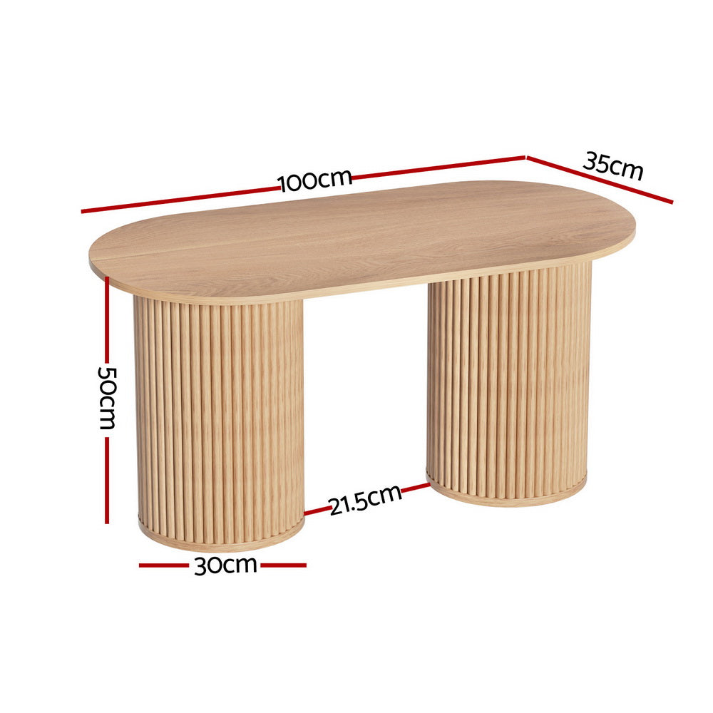 Albany Fluted Coffee Table