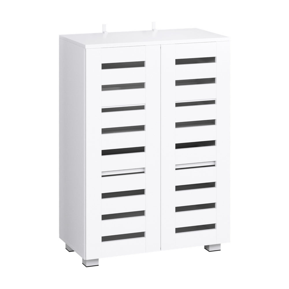 Sorento Shoe Rack Cabinet White