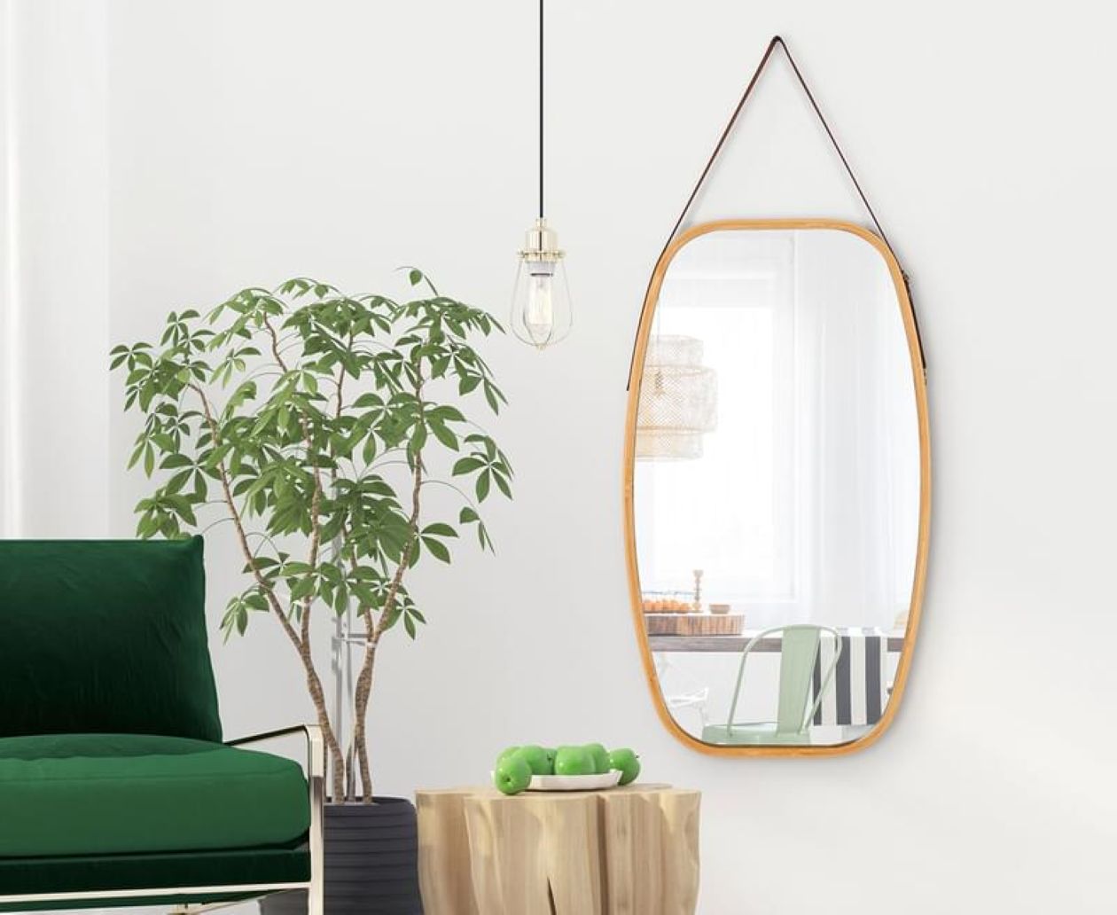 Hanging Full Length Wall Mirror