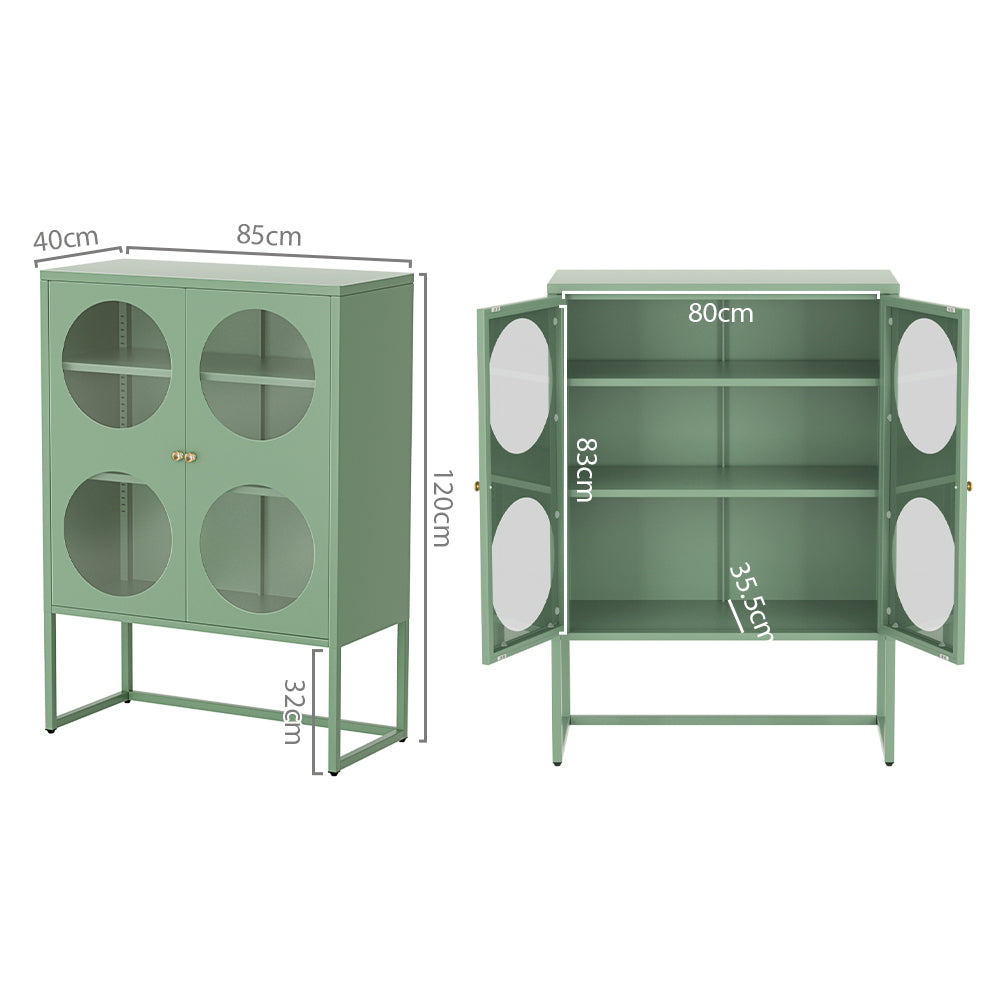 Ellanor Buffet Sideboard Metal Cabinet