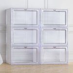 Stackable Magnetic Shoe Storage 6PC