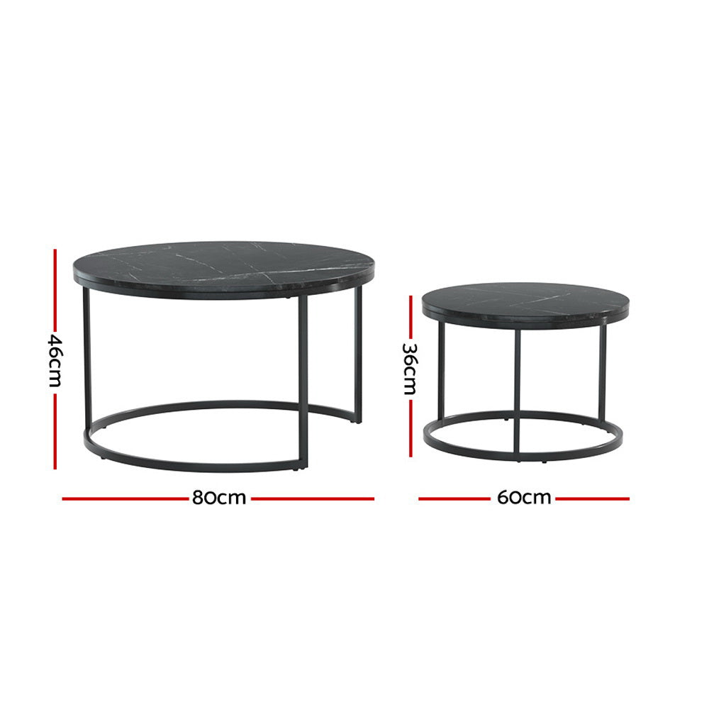 Tilda Nesting Coffee Table Set of 2