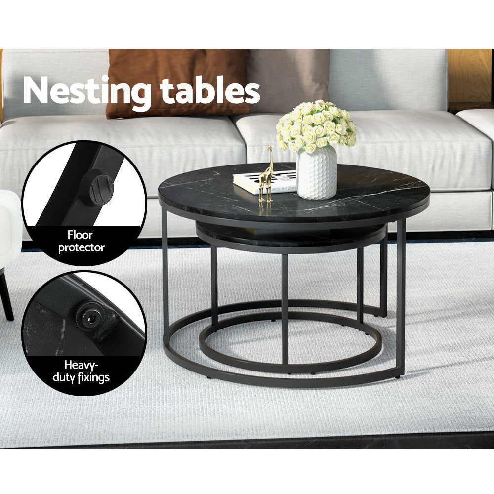 Tilda Nesting Coffee Table Set of 2