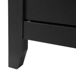 Darcy Fluted Buffet Sideboard - Black