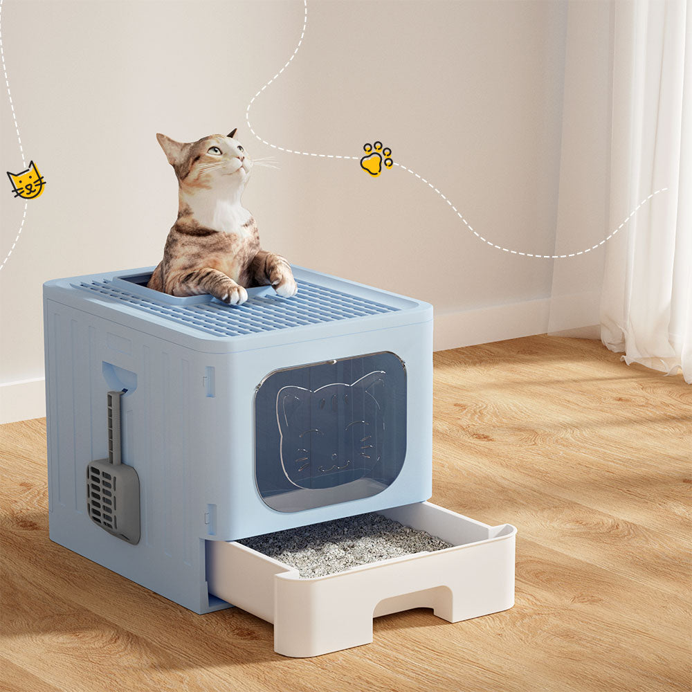 i.Pet Cat Litter Box Large Tray