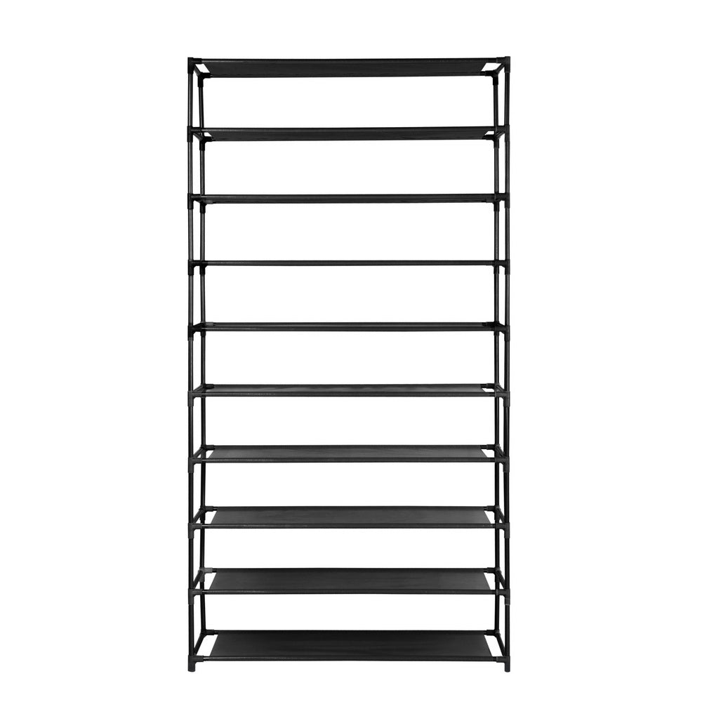 Shoe Rack 10-Tier Black