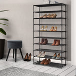 Shoe Rack 10-Tier Black