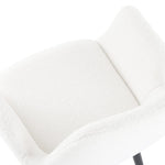 Boucle Armrest Dining Chair x 2