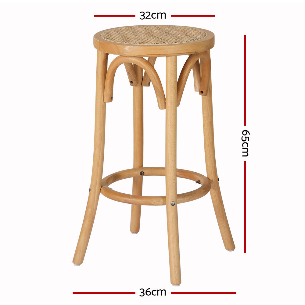 Savannah Rattan Barstool