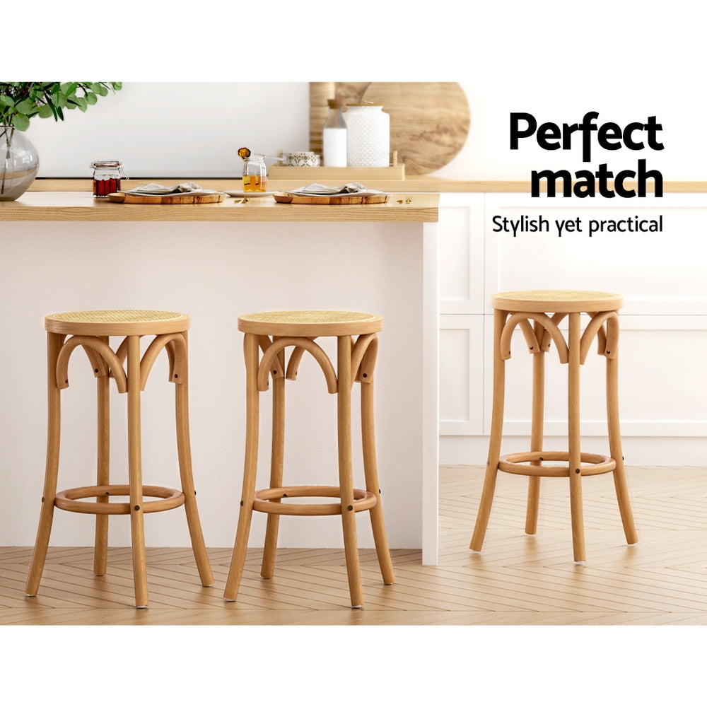 Savannah Rattan Barstool