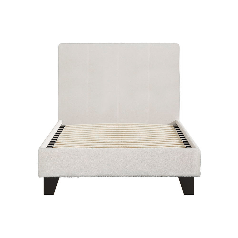 Neo Boucle Single Bed Frame