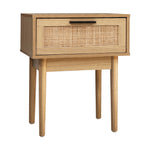 Raven Rattan Bedside Table