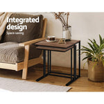 Rustic Nested Side Tables