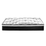 Como Double Euro Top Pocket Spring Mattress