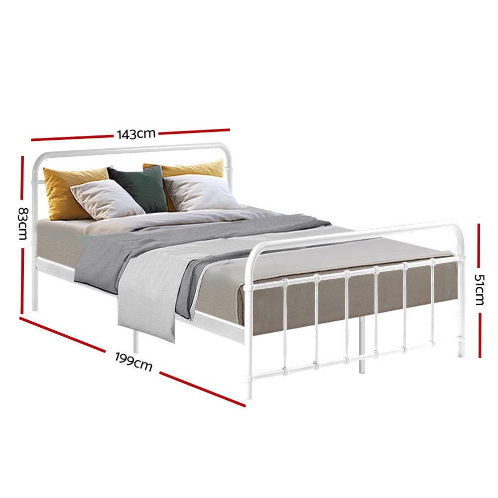 Leon Double Metal Bed Frame