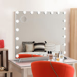 Bluetooth Hollywood Makeup Mirror with LED Lights