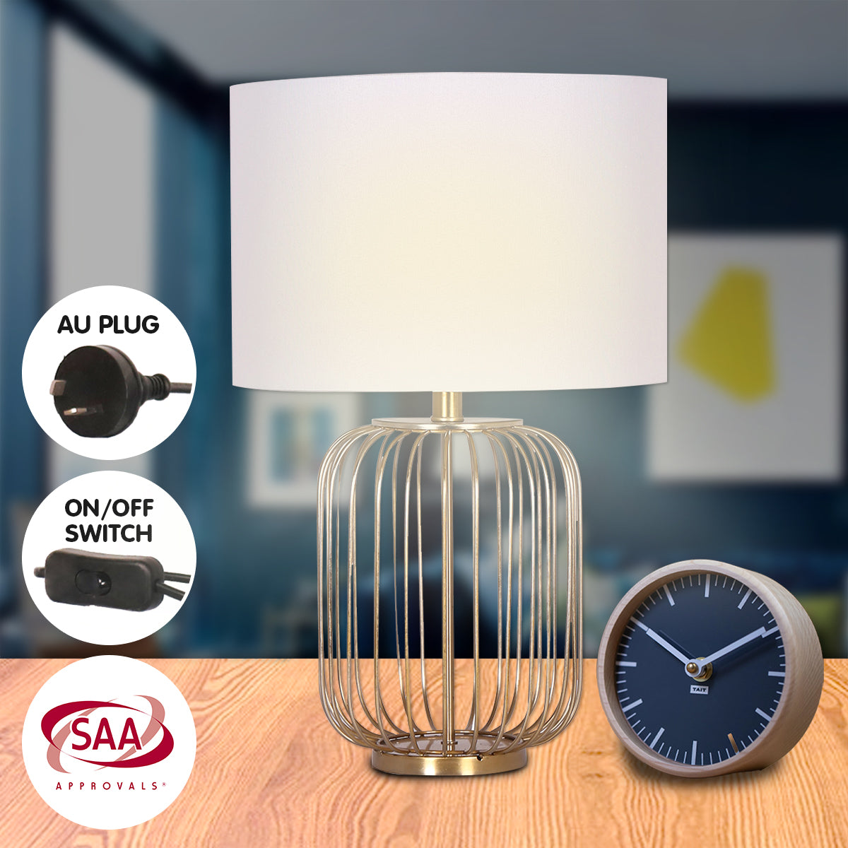 Rose Gold Table Lamp