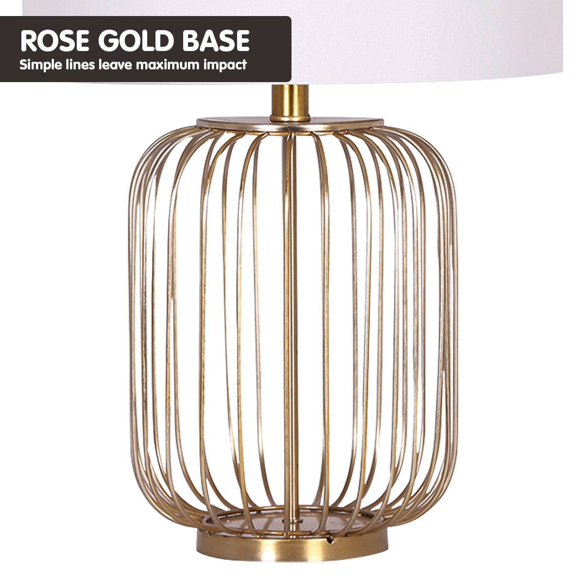 Rose Gold Table Lamp