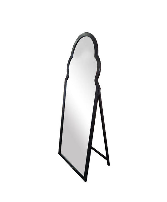Black Arch Mirror - Free Standing