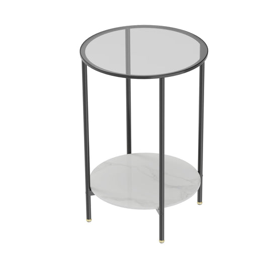 Cosmopolitan Two Tier Mix Side Table
